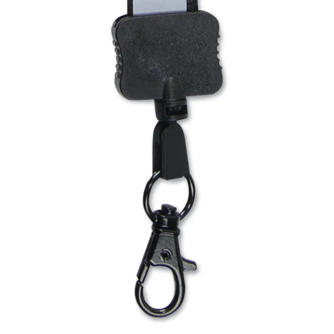 Reflective Lanyard - 3/4 inch - 34 inches - Metal Lobster Claw