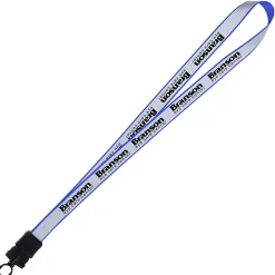 Reflective Lanyard - 3/4 inch - 34 inches - Snap Buckle Release