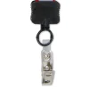 Reflective Lanyard - 3/4 inch - 32 inches - Snap with Metal Bulldog Clip