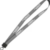 Reflective Lanyard - 3/4 inch - 32 inches - Plastic O-Ring