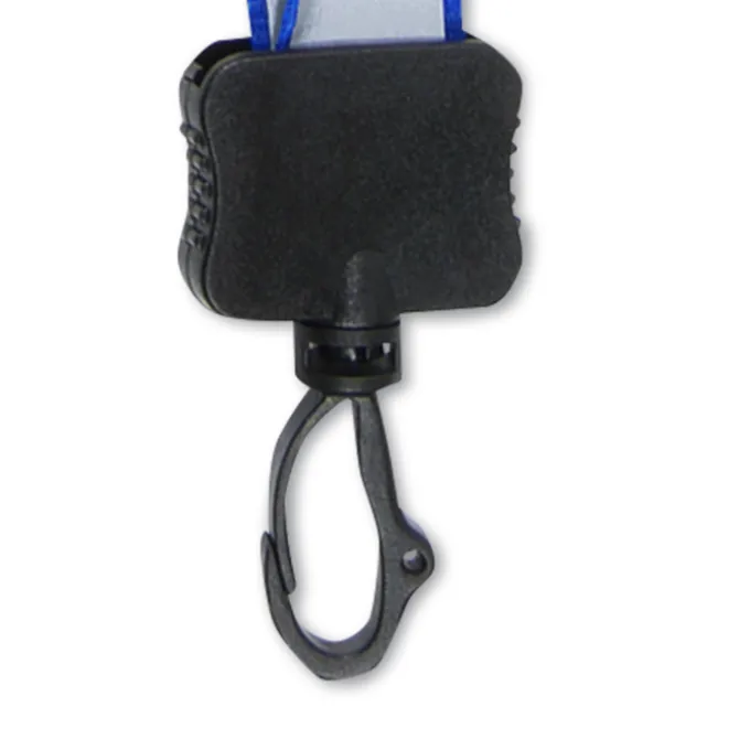 Reflective Lanyard - 3/4 inch - 32 inches - Plastic Swivel Snap Hook