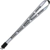 Reflective Lanyard - 3/4 inch - 32 inches - Snap Buckle Release
