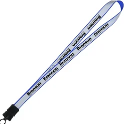 Reflective Lanyard - 3/4 inch - 32 inches - Snap Buckle Release