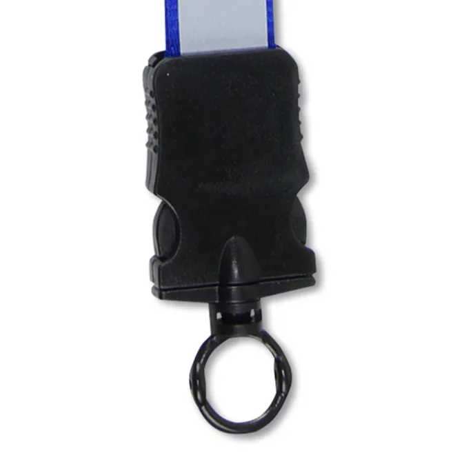 Reflective Lanyard - 3/4 inch - 32 inches - Snap Buckle Release