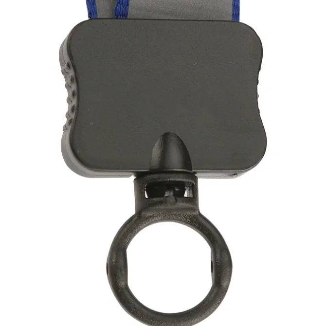 Reflective Lanyard - 3/4 inch - 34 inches - Plastic O-Ring
