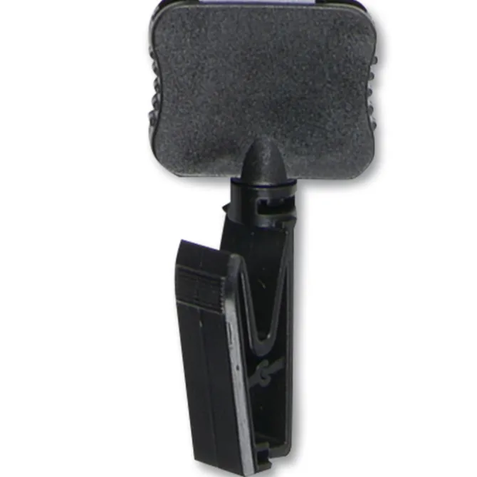 Reflective Lanyard - 3/4 inch - 34 inches - Plastic Bulldog Clip