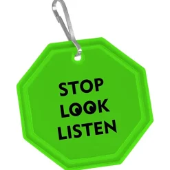 Reflective Zipper Pull - Octagon