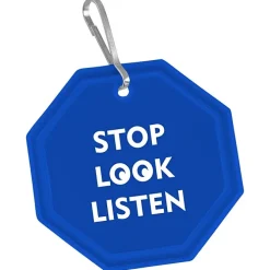 Reflective Zipper Pull - Octagon