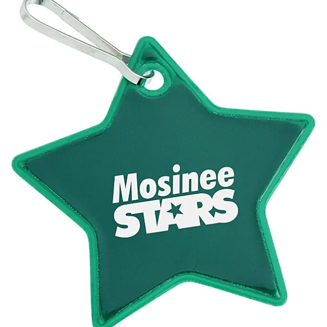 Reflective Zipper Pull - Star