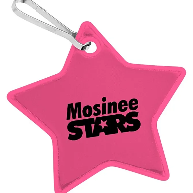 Reflective Zipper Pull - Star