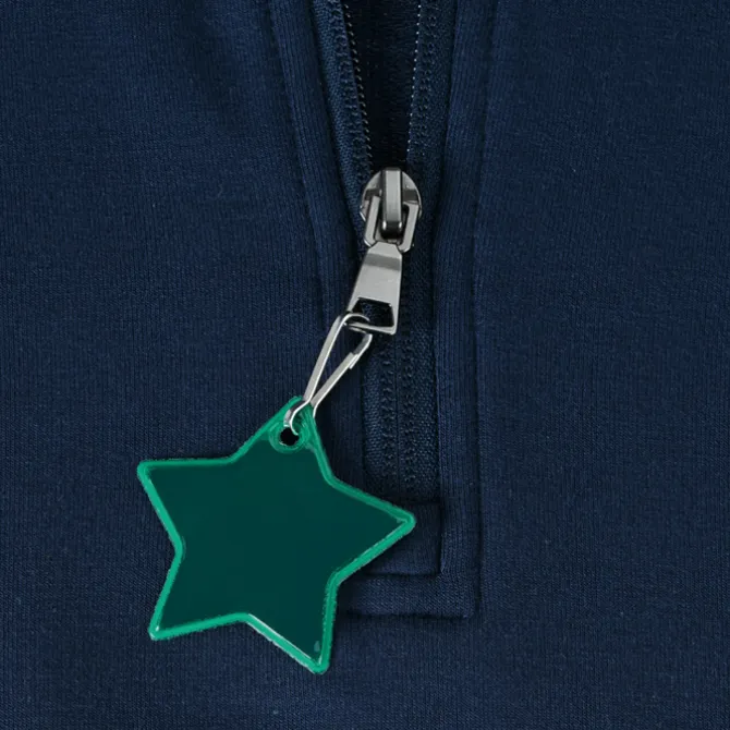 Reflective Zipper Pull - Star
