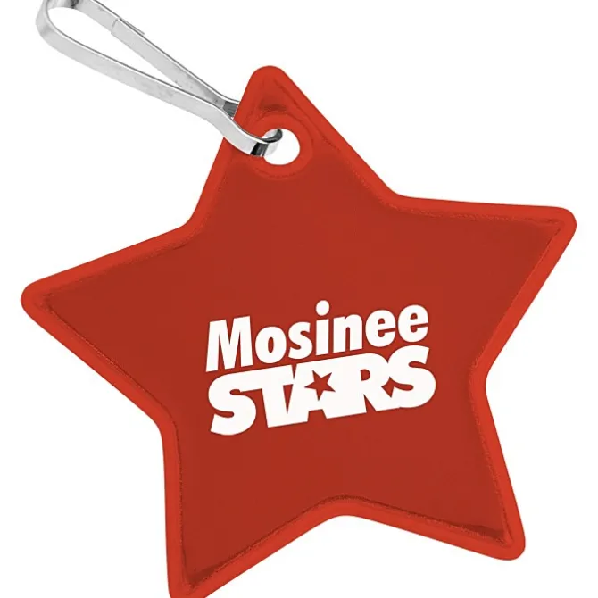 Reflective Zipper Pull - Star
