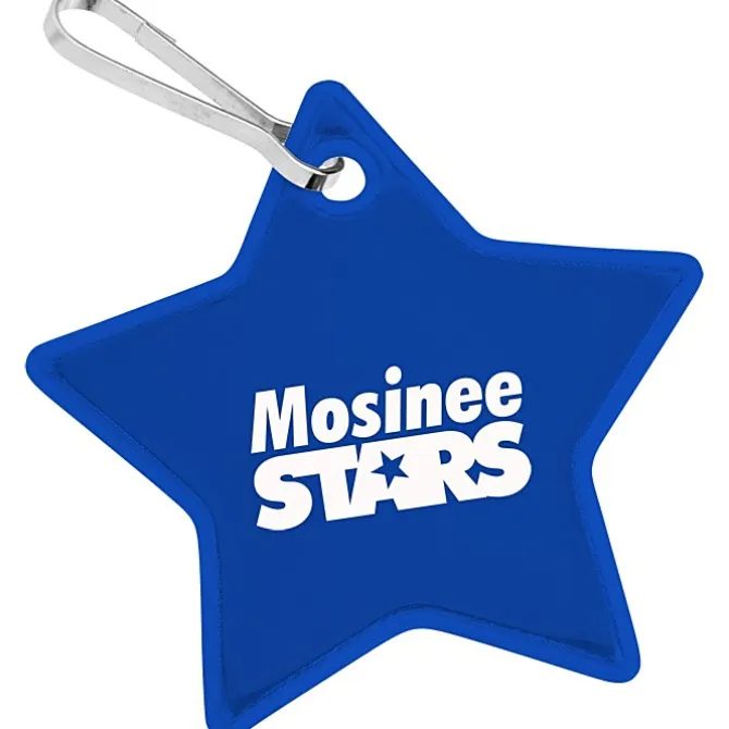 Reflective Zipper Pull - Star
