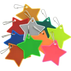 Reflective Zipper Pull - Star