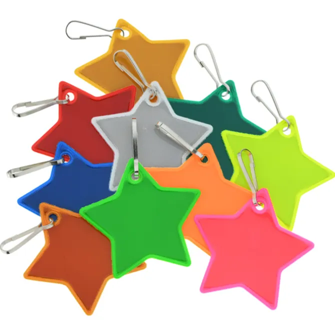 Reflective Zipper Pull - Star