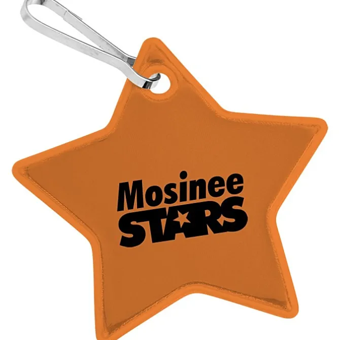 Reflective Zipper Pull - Star