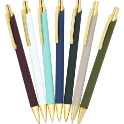 Renewal Soft Touch Gel Metal Pen