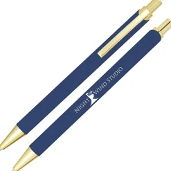 Renewal Soft Touch Gel Metal Pen