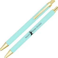 Renewal Soft Touch Gel Metal Pen