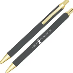 Renewal Soft Touch Gel Metal Pen