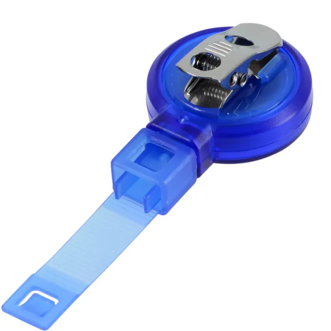 Replay Retractable Badge Holder with Bulldog Clip - Translucent