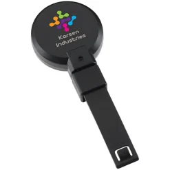 Replay Retractable Badge Holder with Bulldog Clip - Opaque - Full Color