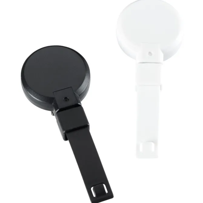 Replay Retractable Badge Holder with Bulldog Clip - Opaque