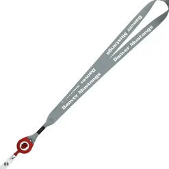 Retractable Polyester Lanyard - 3/4 inch - 32 inches