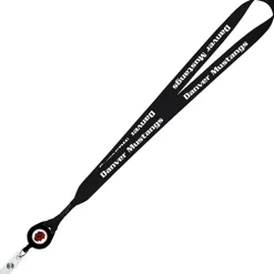 Retractable Polyester Lanyard - 3/4 inch - 32 inches
