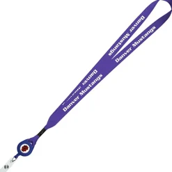 Retractable Polyester Lanyard - 3/4 inch - 32 inches
