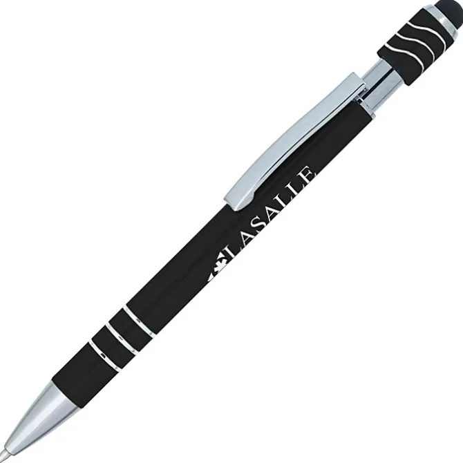 Revolve Stylus Metal Spinner Pen - 24 hr