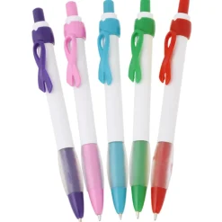Ribbon Clip Grip Pen