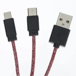 Ridge Line Charging Cable Keychain