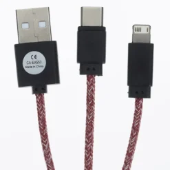 Ridge Line Charging Cable Keychain