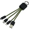 Ridge Line Light-Up Logo Charging Cable