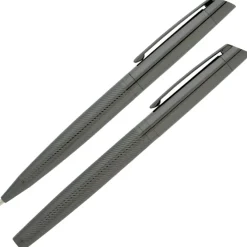 Ridgerton Twist Metal Pen and Rollerball Pen Set