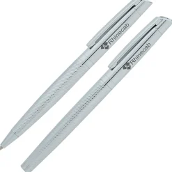 Ridgerton Twist Metal Pen and Rollerball Pen Set