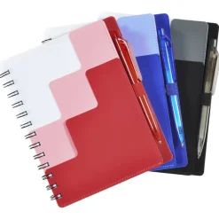 Riser Pocket Spiral Notebook with Pen