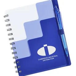 Riser Pocket Spiral Notebook with Pen