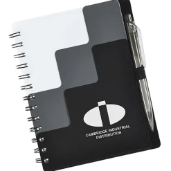 Riser Pocket Spiral Notebook with Pen
