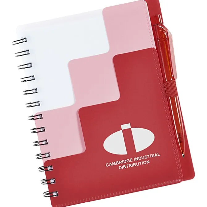 Riser Pocket Spiral Notebook with Pen