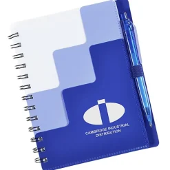 Riser Pocket Spiral Notebook with Pen