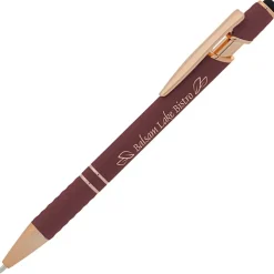 Rita Soft Touch Facet Stylus Metal Pen - 24 hr
