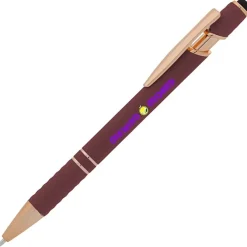 Rita Soft Touch Facet Stylus Metal Pen - Full Color