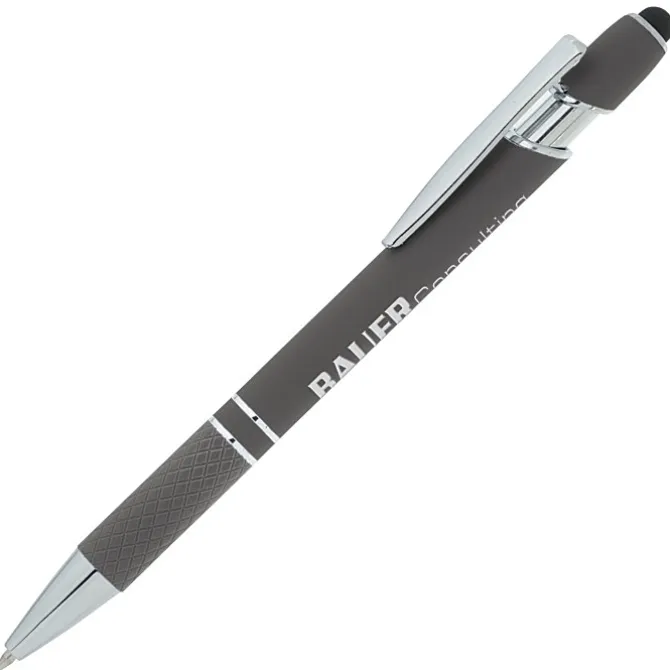 Rita Soft Touch Stylus Metal Pen - 24 hr