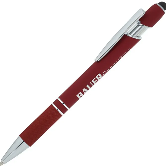 Rita Soft Touch Stylus Metal Pen - 24 hr