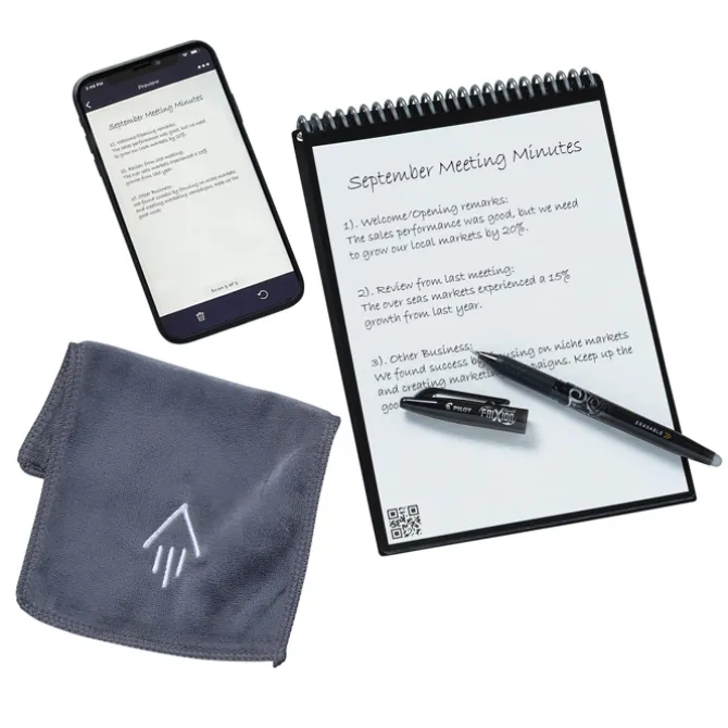 Rocketbook Executive Flip Notebook with Pen - 24 hr
