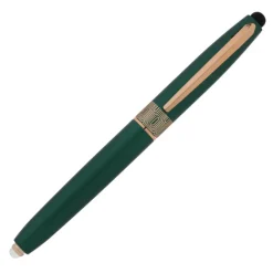 Rosa Soft Touch Stylus Metal Pen with Flashlight