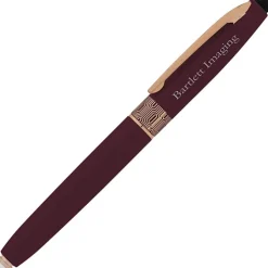 Rosa Soft Touch Stylus Metal Pen with Flashlight