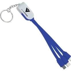 Rotate Charging Cable Keychain
